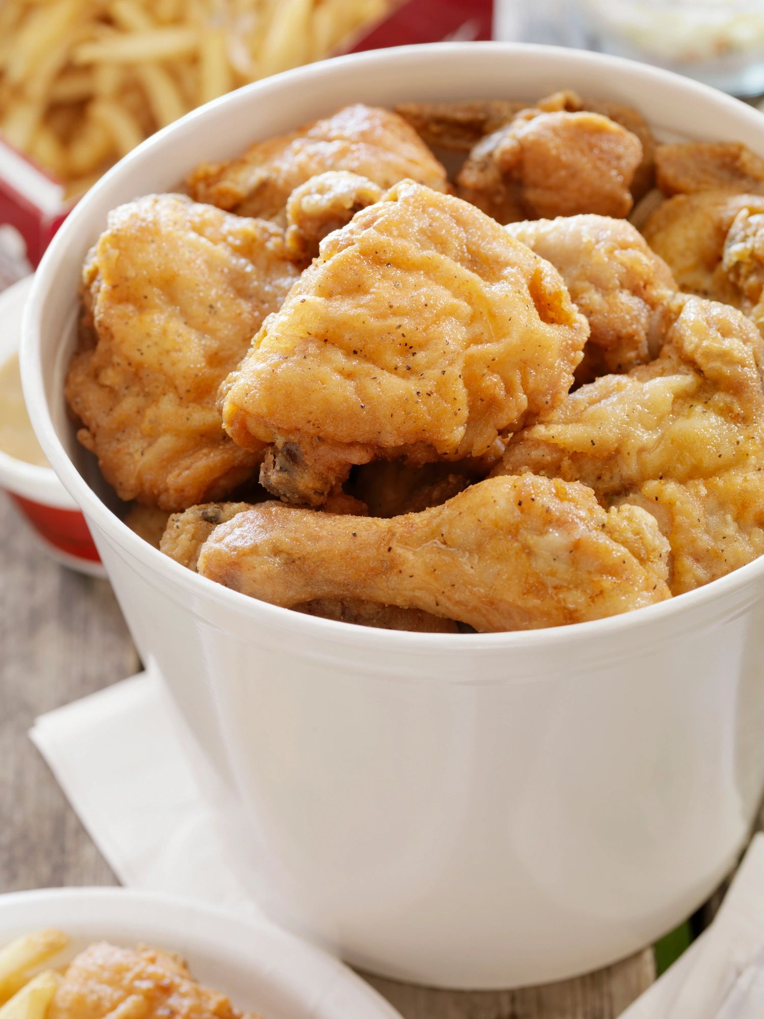 crispy chicken bucket